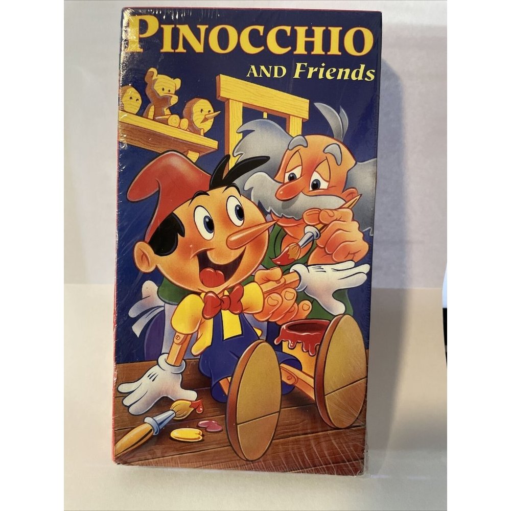 PINOCCHIO And Friends Goodtime VHS Cassette USA Release Vintage Sealed 30 Min.